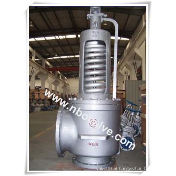 Válvula de segurança de alívio de pressão de vapor Wcb de classe 600 lb (12 &quot;-300 mm)
